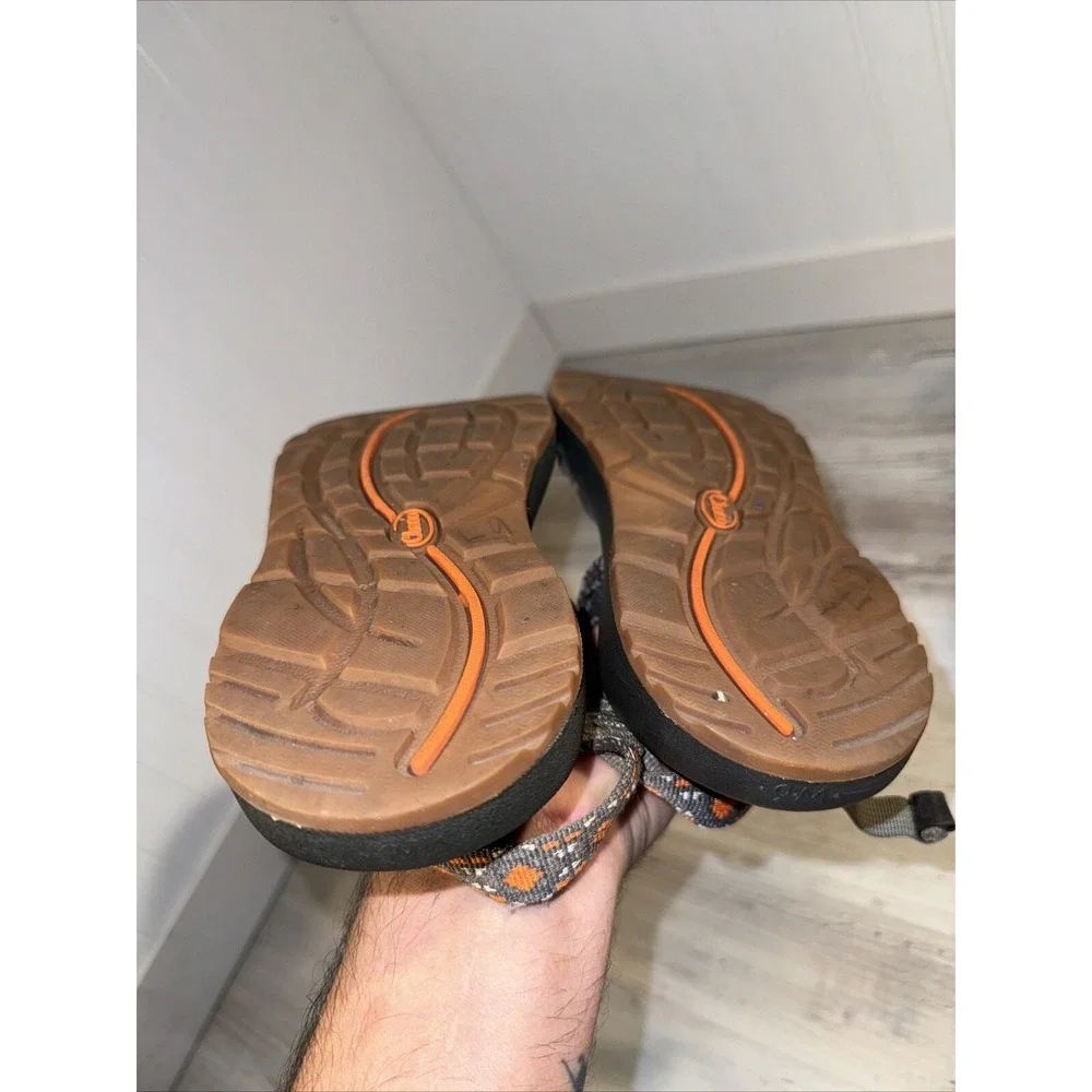 Chaco ZX2 Sandals Creed Golden‎ Double Strap Toe Loop Hiking Water Shoes Sz 6